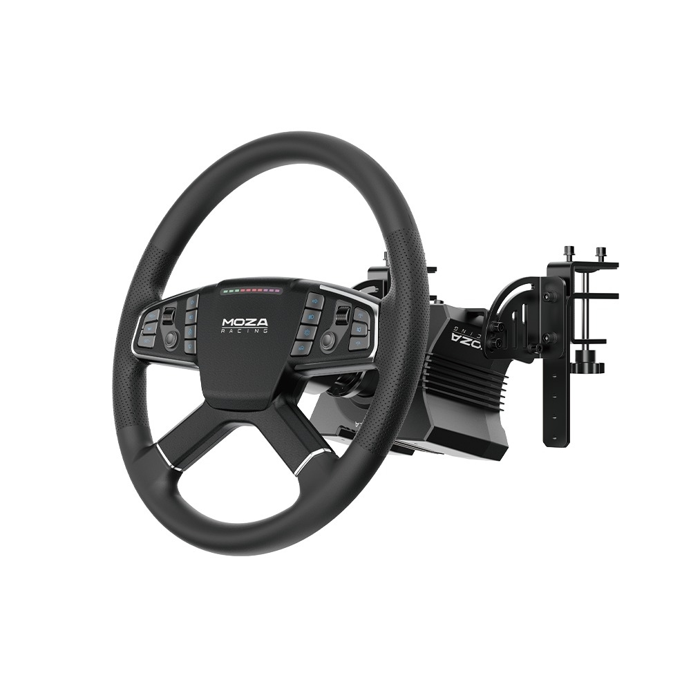 MOZA Racing R5直驅貨車套裝 (TSW+貨車桌夾+R5+SRP Lite兩腳踏)