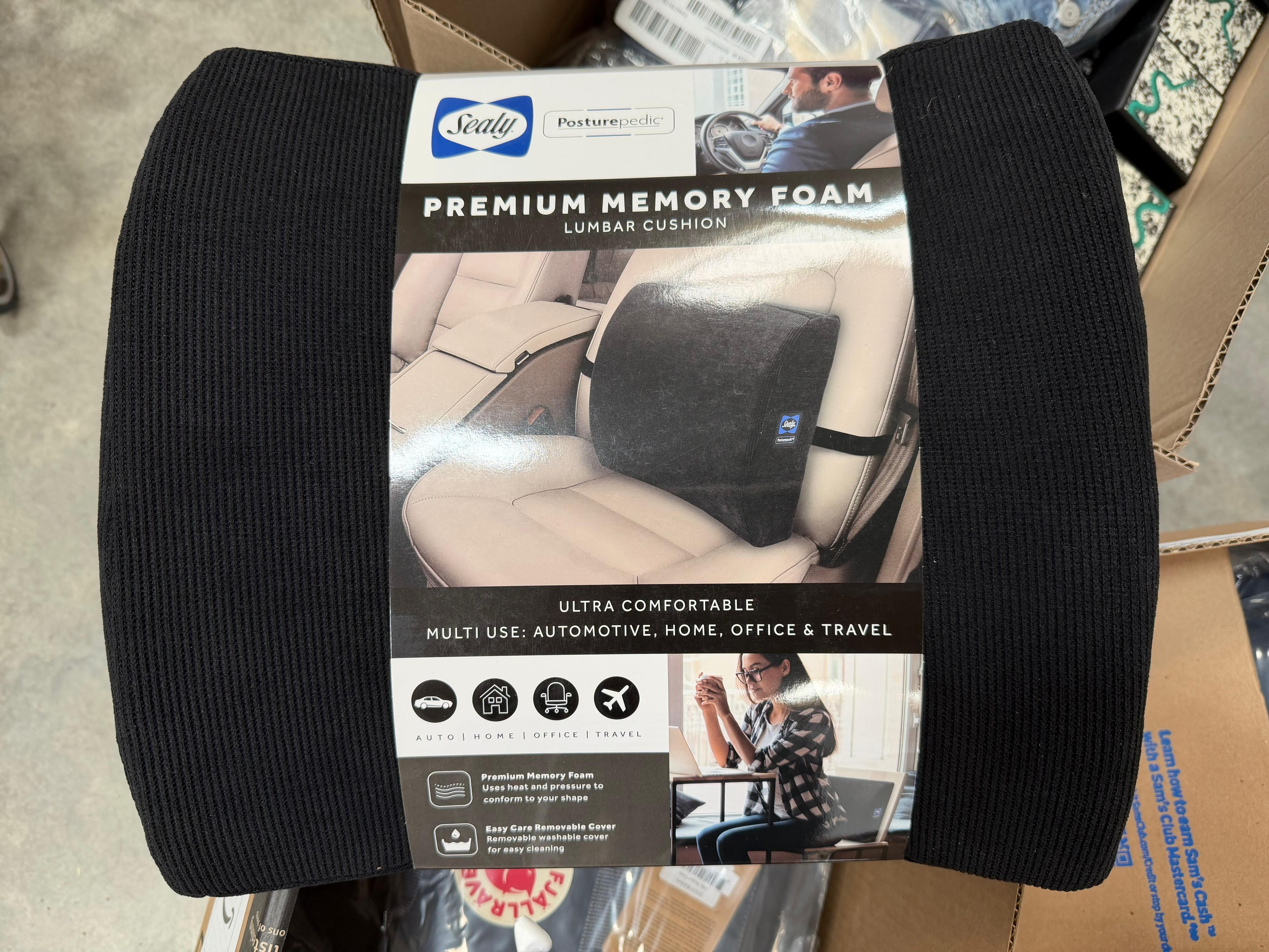 【預購】Sealy H060505 舒適護腰減壓墊 (黑色)