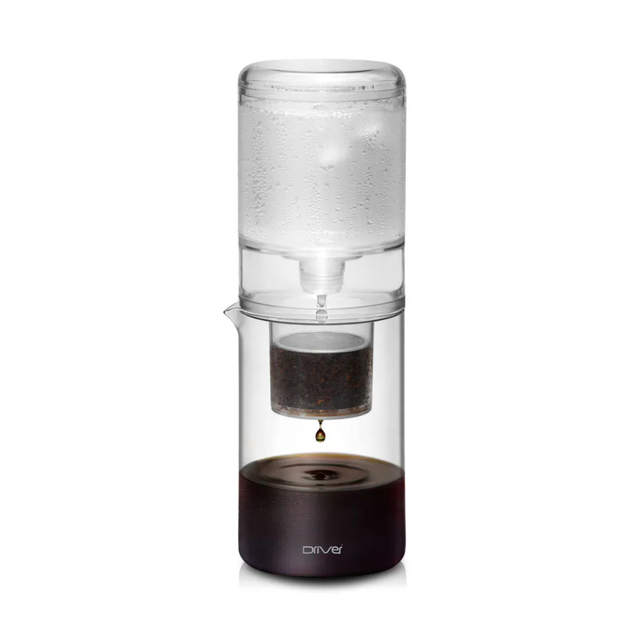 【Driver】NEW設計款冰滴咖啡壺 600ml (透明色)