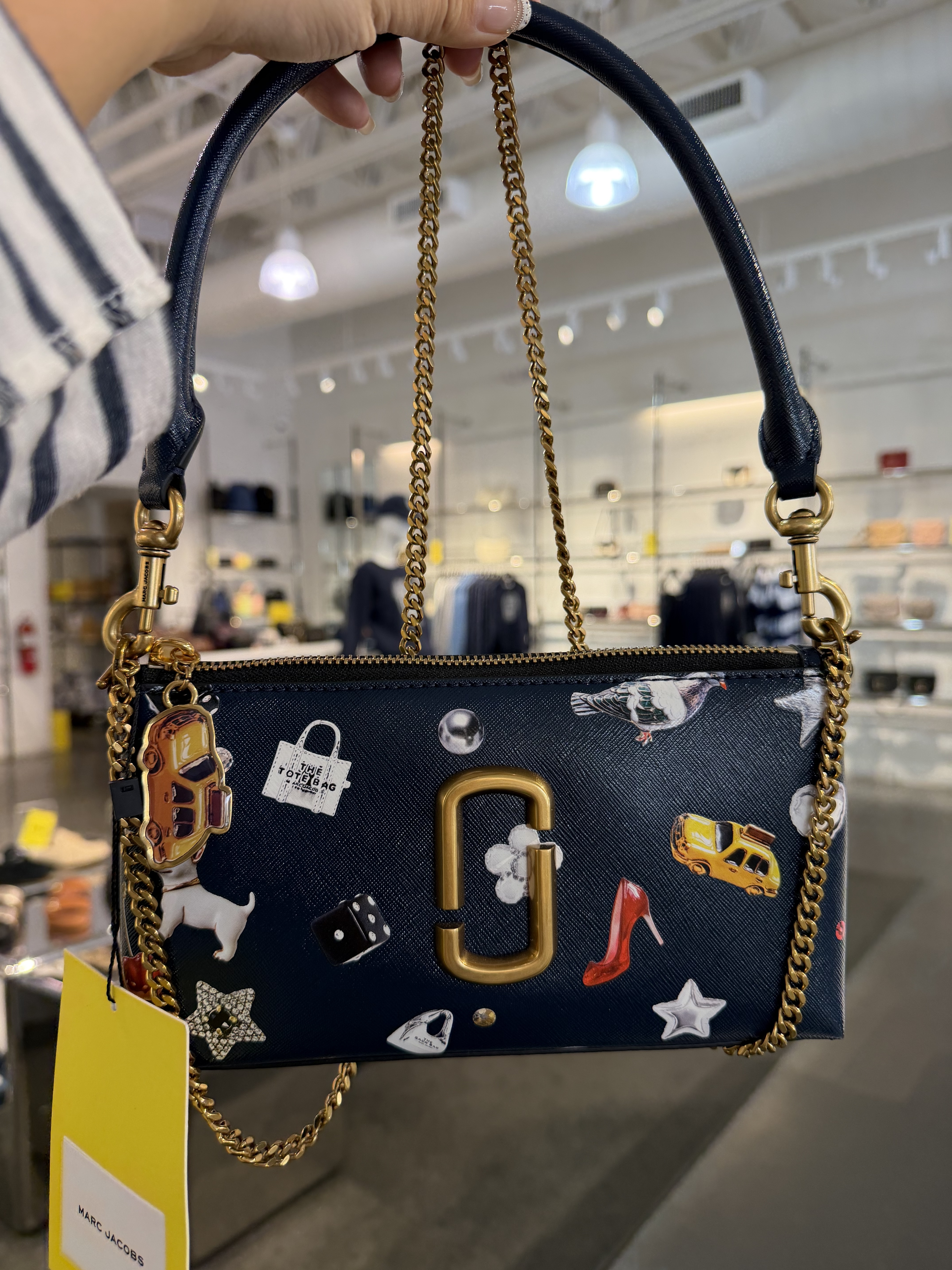 【直播】Marc Jacobs LX062625 The Trinket 印花迷你單肩包