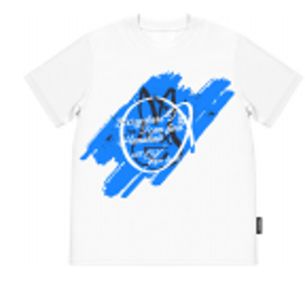 0627HA31-HANAHAII-CLOTH-Hanahaii 2026 新款粉紅刷漆星軌兔仔純棉 T-shirt 短袖[2件起 $138/件,同優惠可混款]（A31）