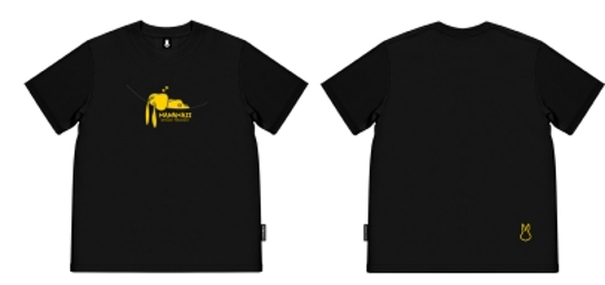 0627HA33-HANAHAII-CLOTH-Hanahaii 2026 新款趴趴熟睡兔仔純棉 T-shirt 短袖[2件起 $138/件,同優惠可混款]（A33）