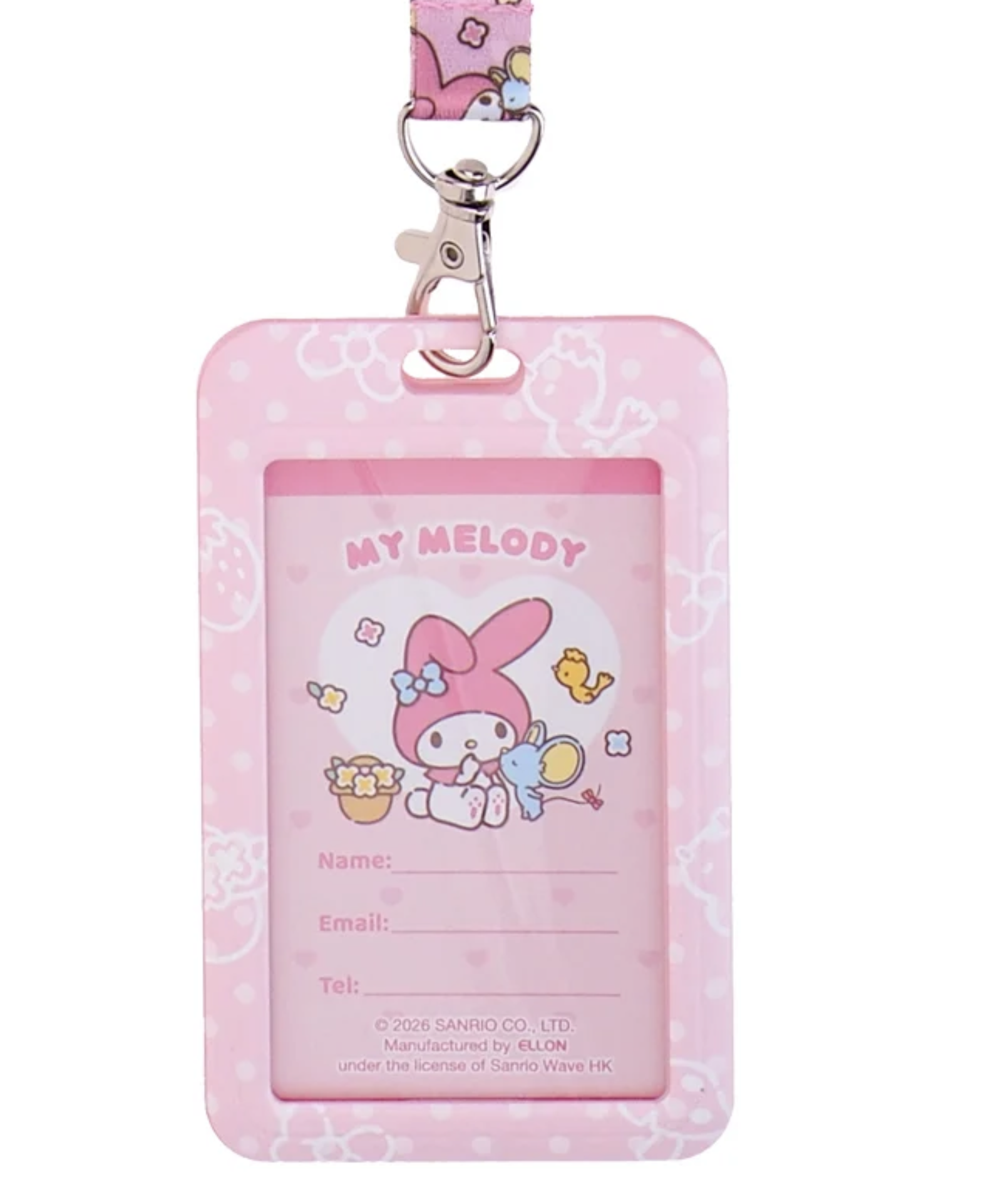 My Melody 証件套連頸繩  9-7752-21