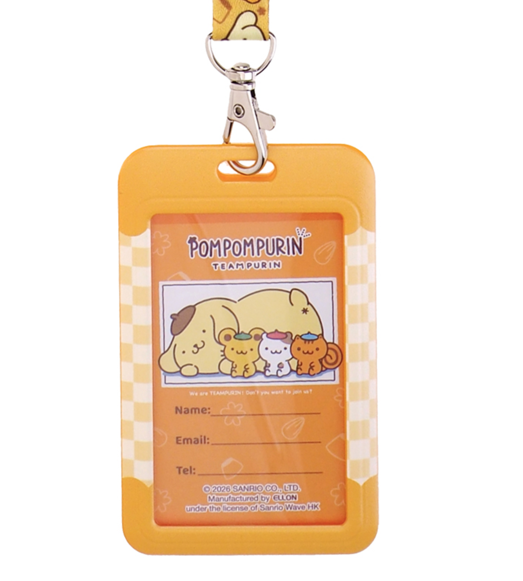 Pompompurin  証件套連頸繩  9-7752-24