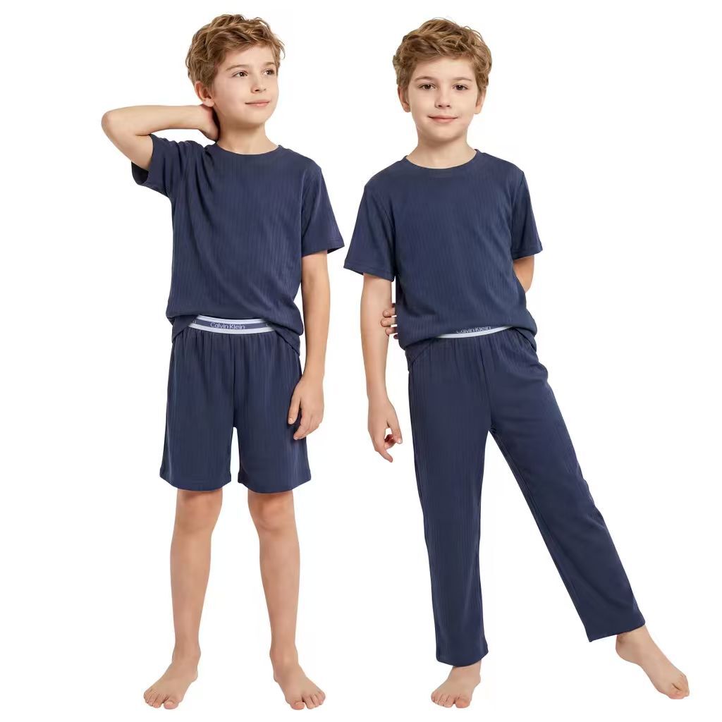 【預購】Calvin Klein H062661 童裝睡衣3件套