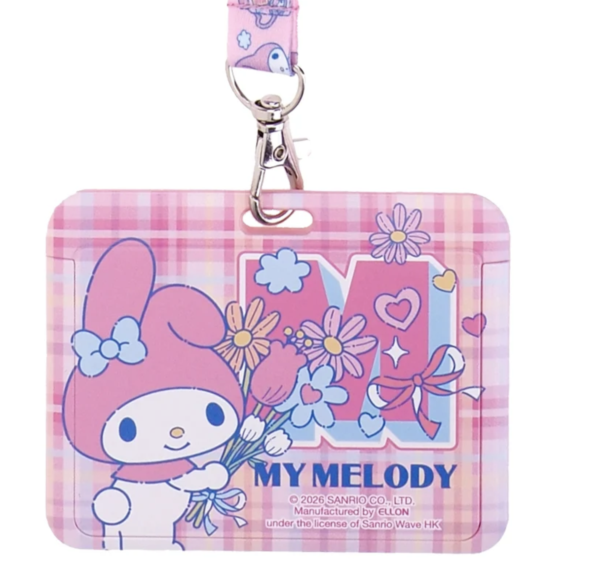 My Melody 証件套連頸繩-橫向 9-8343-12