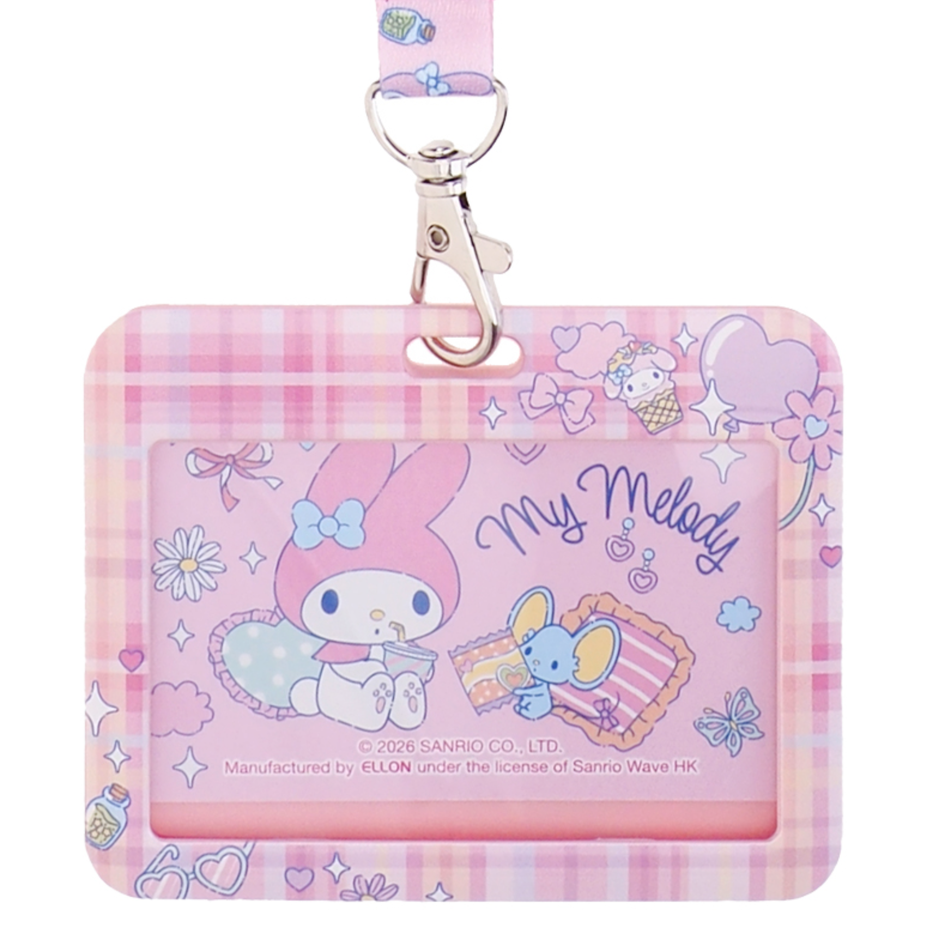 My Melody 証件套連頸繩-橫向 9-8343-12