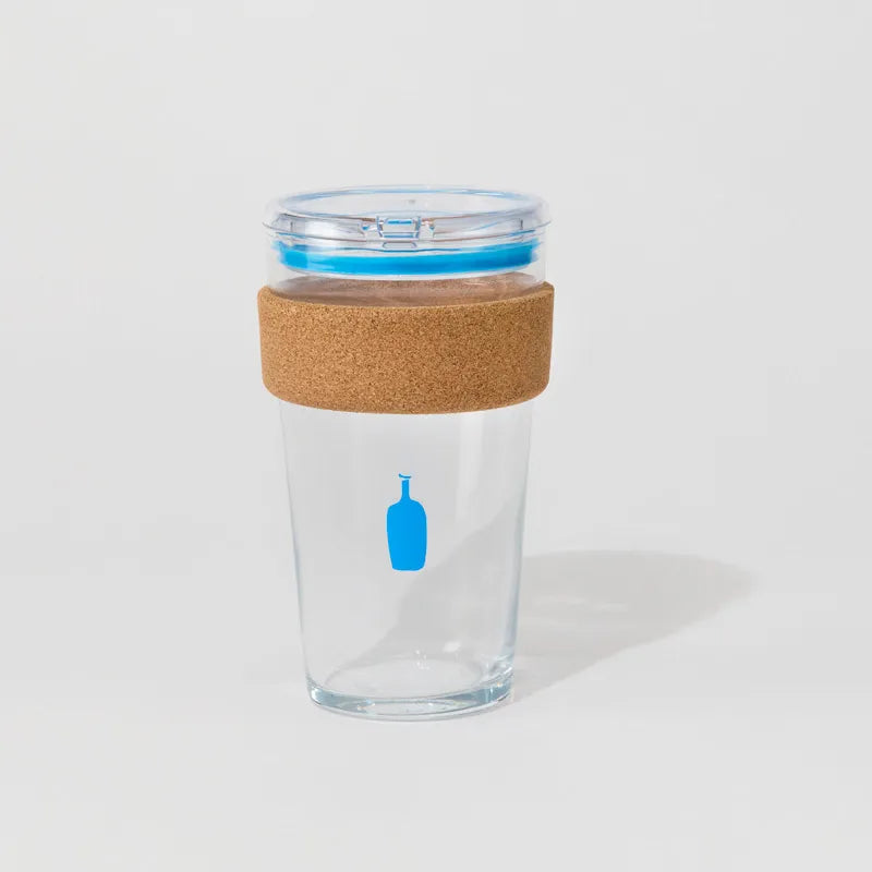 2026SS BLUE BOTTLE  藍瓶 咖啡 玻璃 咖啡杯 隨身杯 水瓶 水壺 環保杯 杯子 耐熱 100度 16oz 現貨