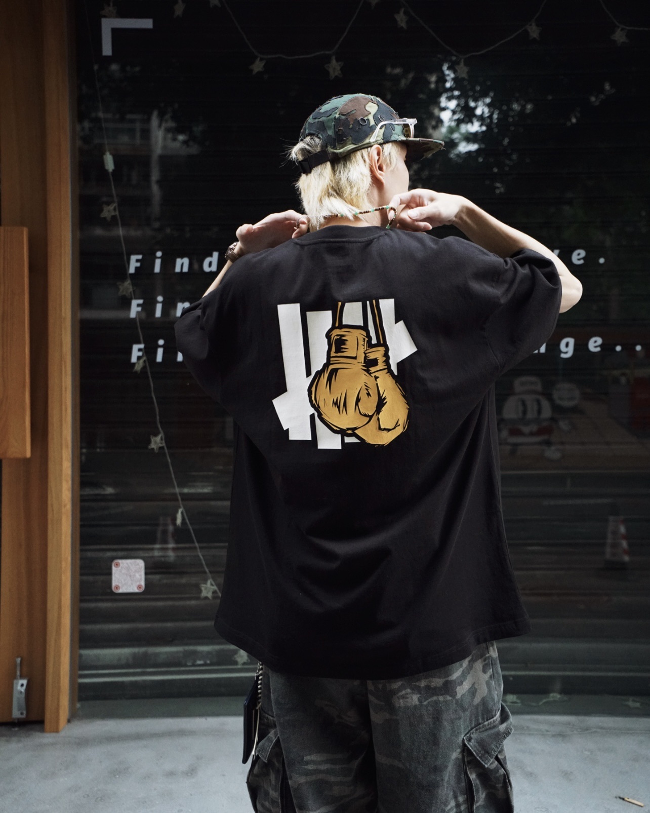 #預購 UNDEFEATED 26SS 拳擊手套 撞色印花短踢 四色