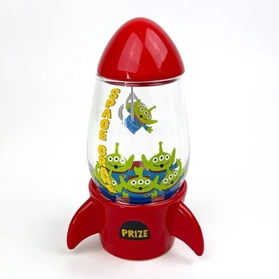 Toy Story 三眼仔 火箭造型 玻璃樽
