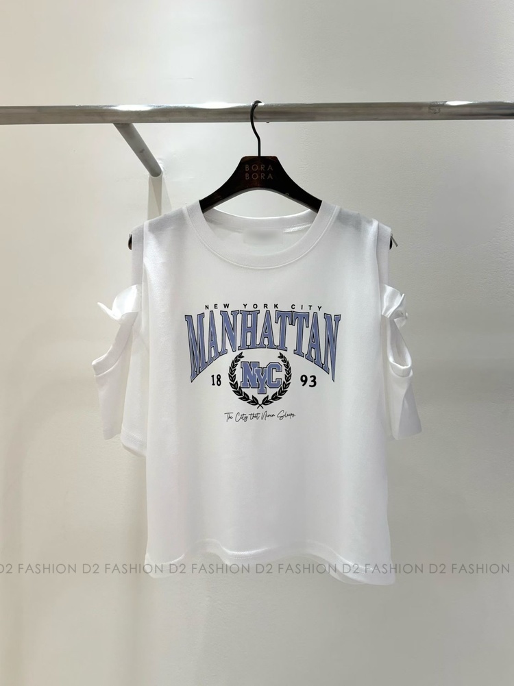 Manhatan露膊小Ribbon Top #6869