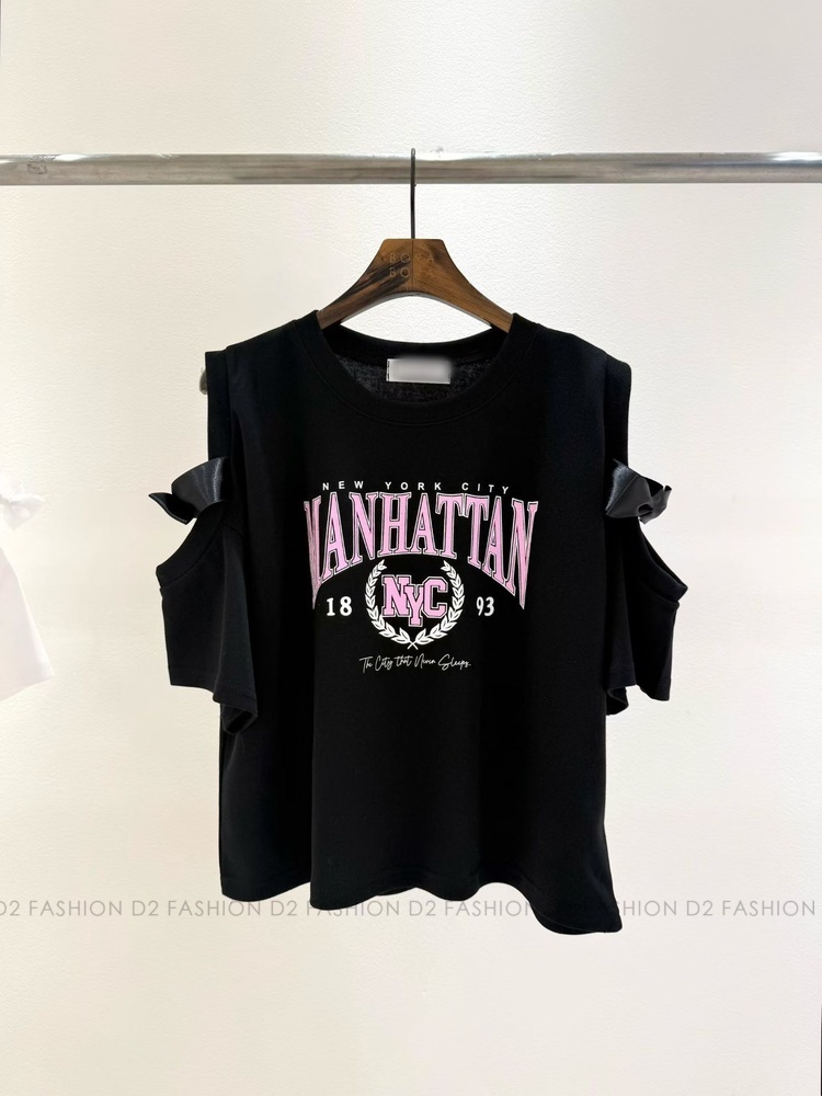 Manhatan露膊小Ribbon Top #6869