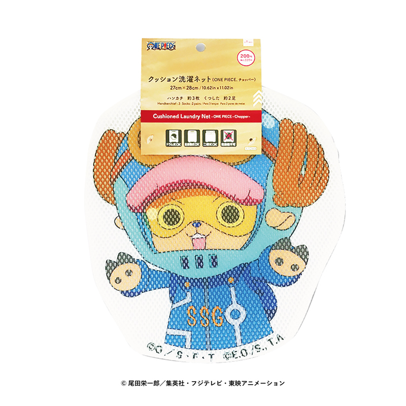 洗衣袋/抱枕型 ONE PIECE 航海王 喬巴 27×28×1.7cm