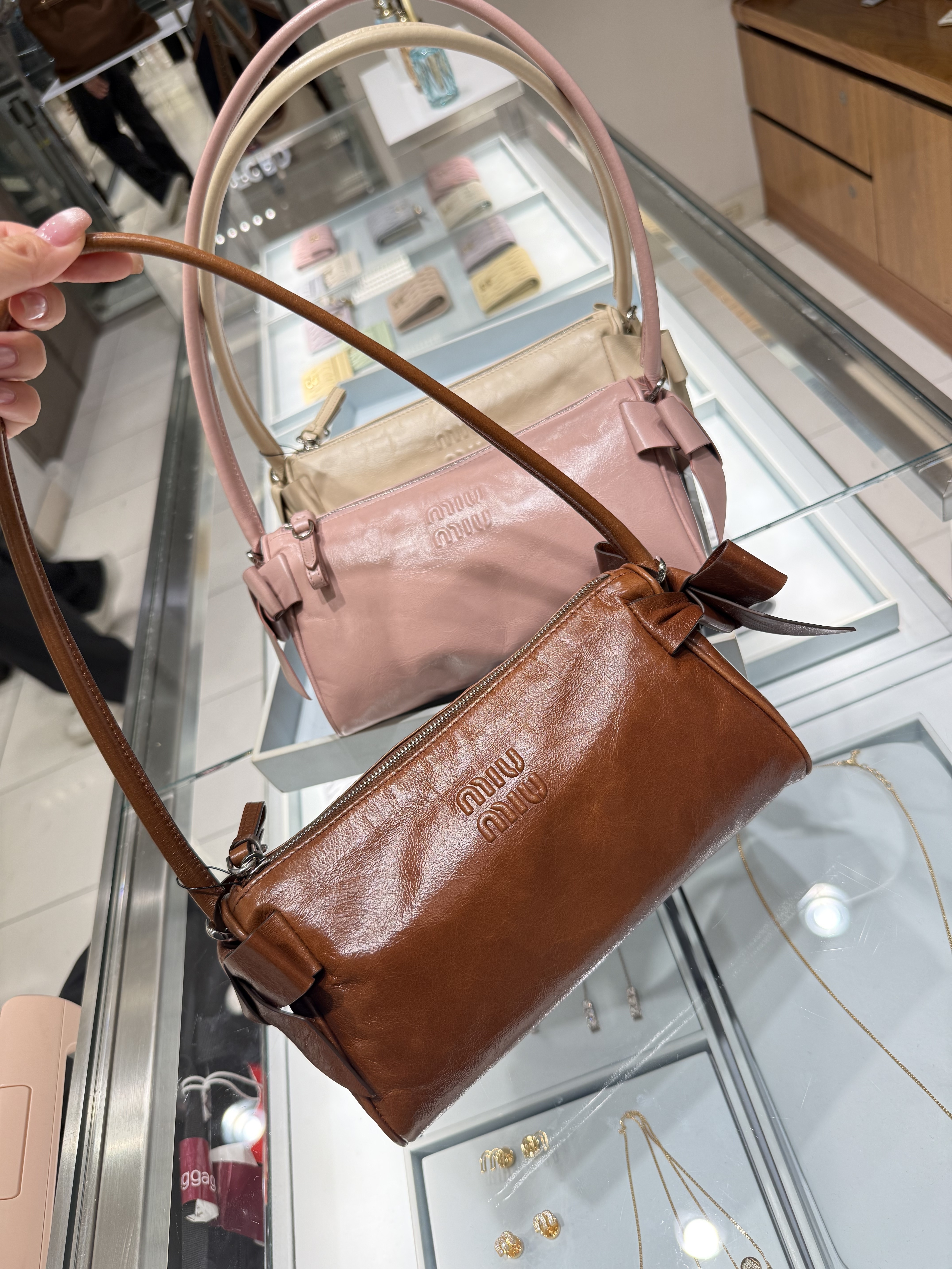 Miu Miu Ribbon pouch