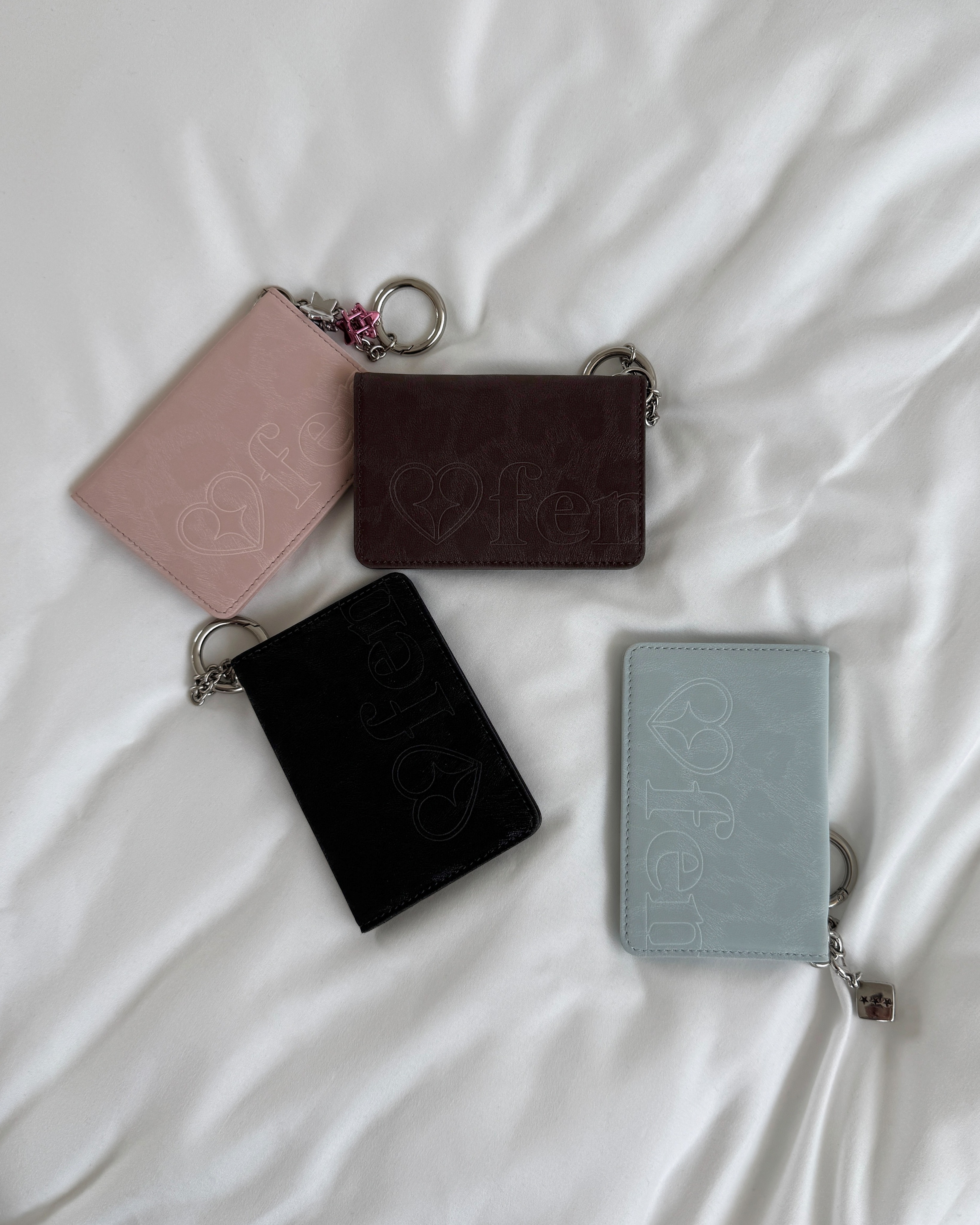 #預購 🇰🇷韓國 FENNEC SOFT CARD KEYRING 豹紋皮革卡片鑰匙圈