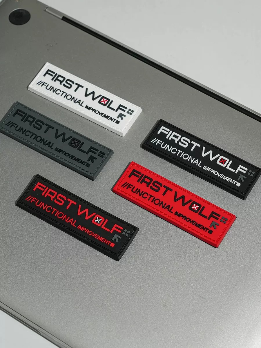 FIRST WOLF 頭狼工業機能魔鬼士氣章