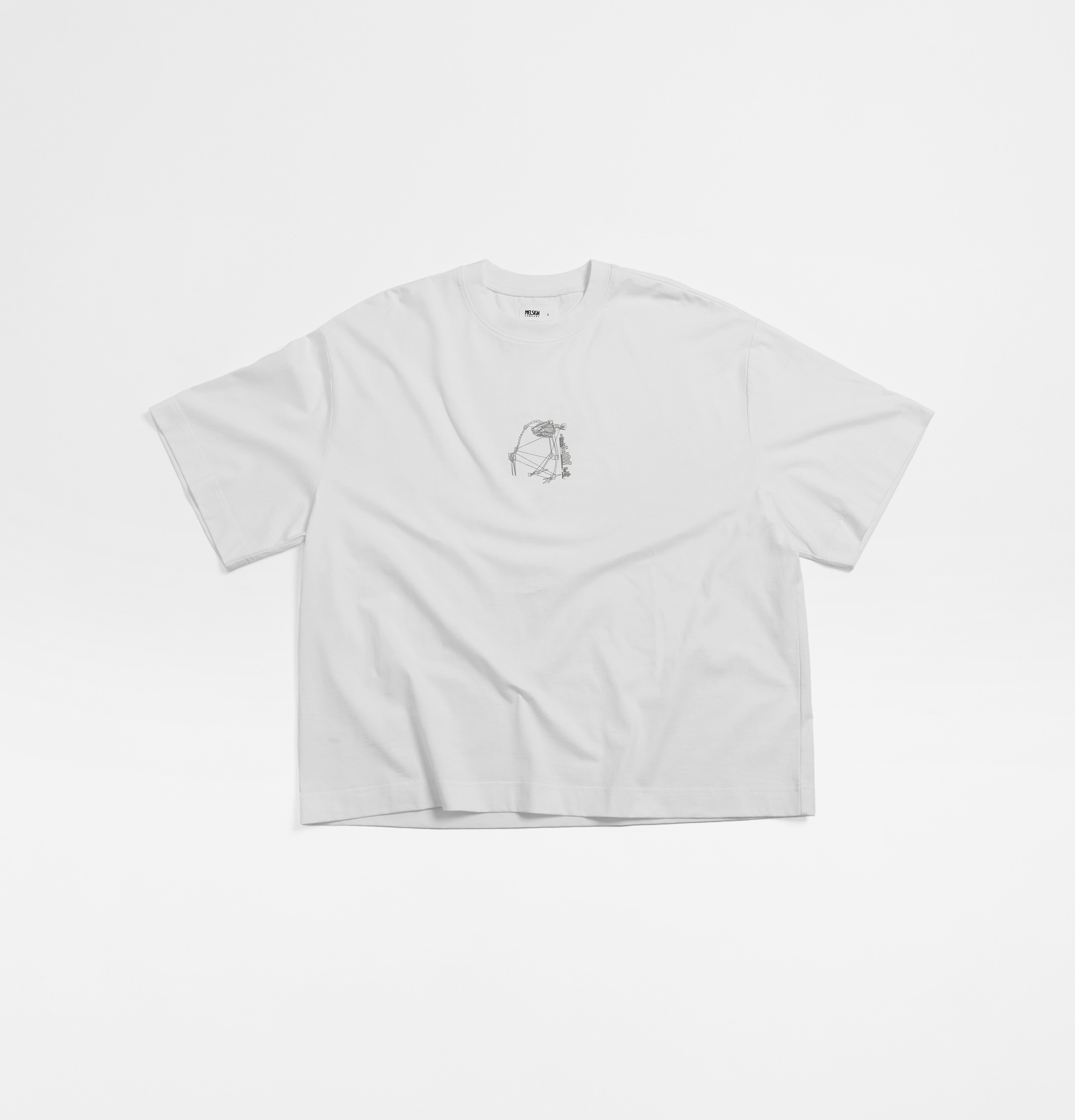 MELSIGN - Mechanical Force Tee - White