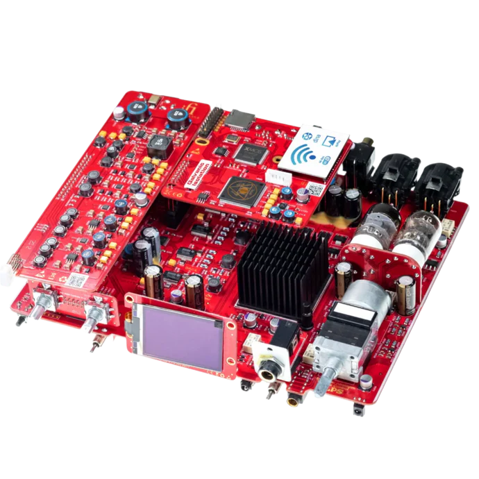 iFi Audio Pro iDSD Signature Streamer DAC / Amp uses a quad-stack DAC