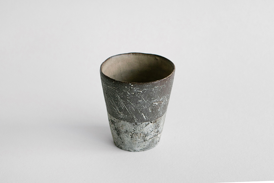日野明子選品 - 野村亞矢 杯 手捏成形 黑