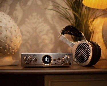 iFi Audio Pro iDSD Signature Streamer DAC / Amp with a variety of headphone outputs