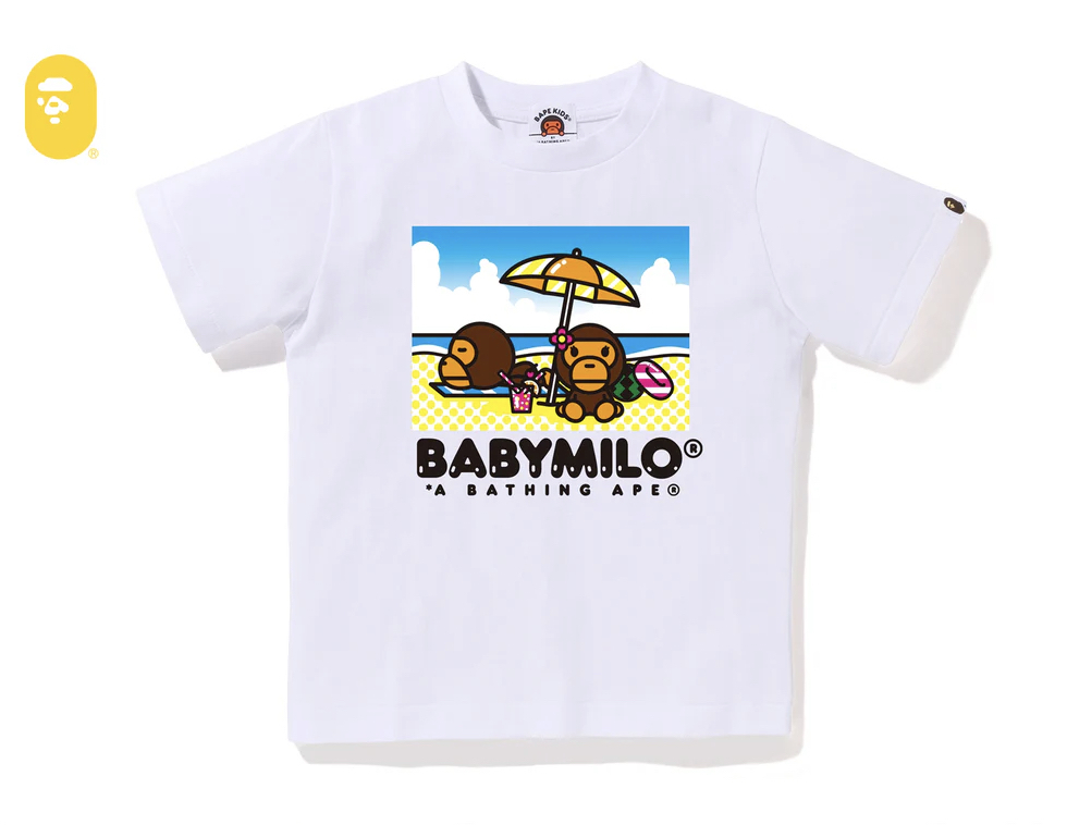 【BAPE童裝】0627發售BABY MILO SUMMER TEE