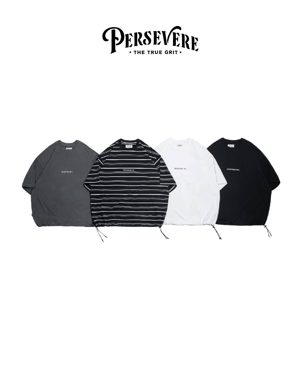 PERSEVERE BOXY 寬短短T｜Boxy Cropped T-Shirt（26SS）