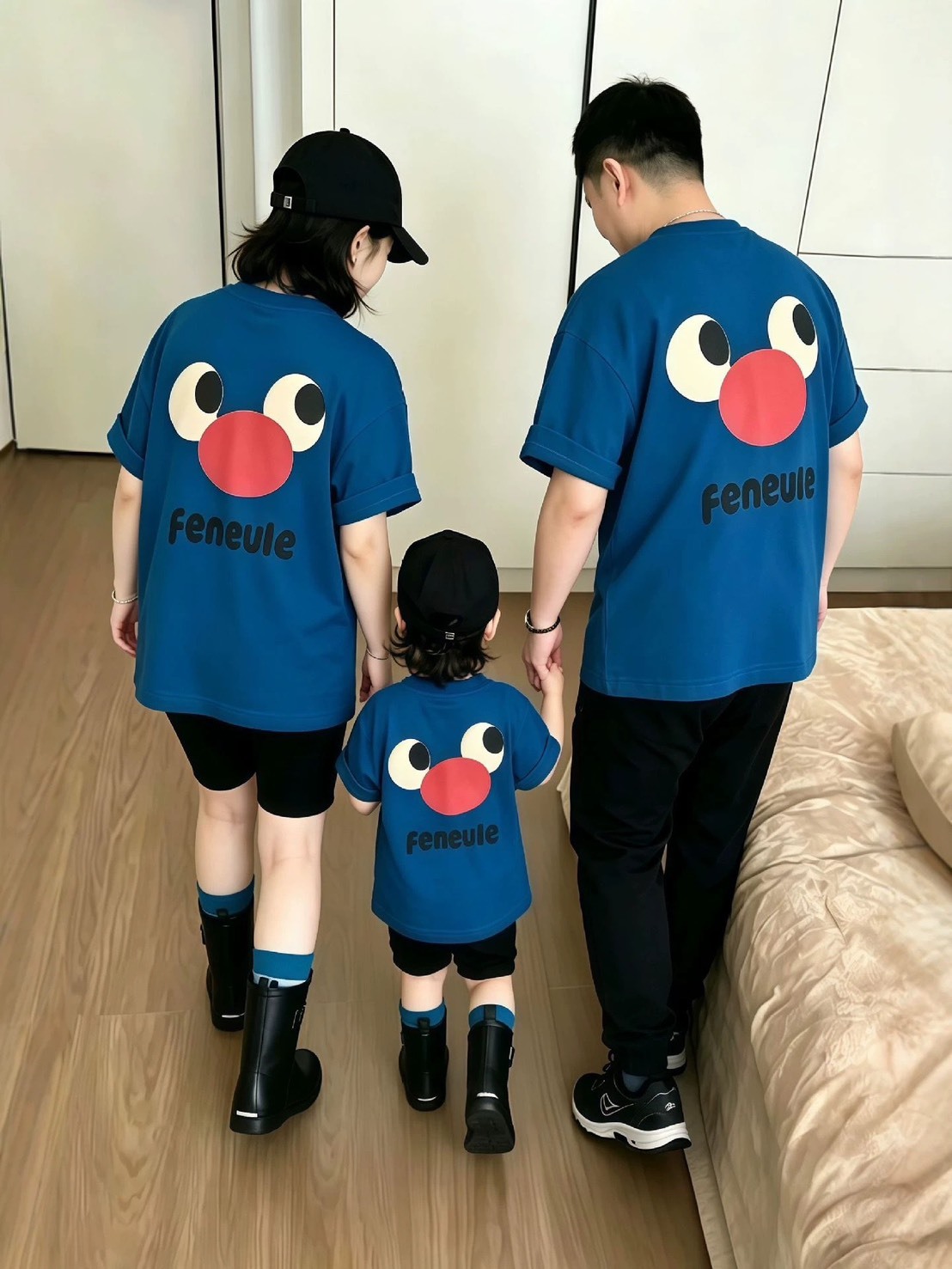 童趣大眼卡通短袖上衣