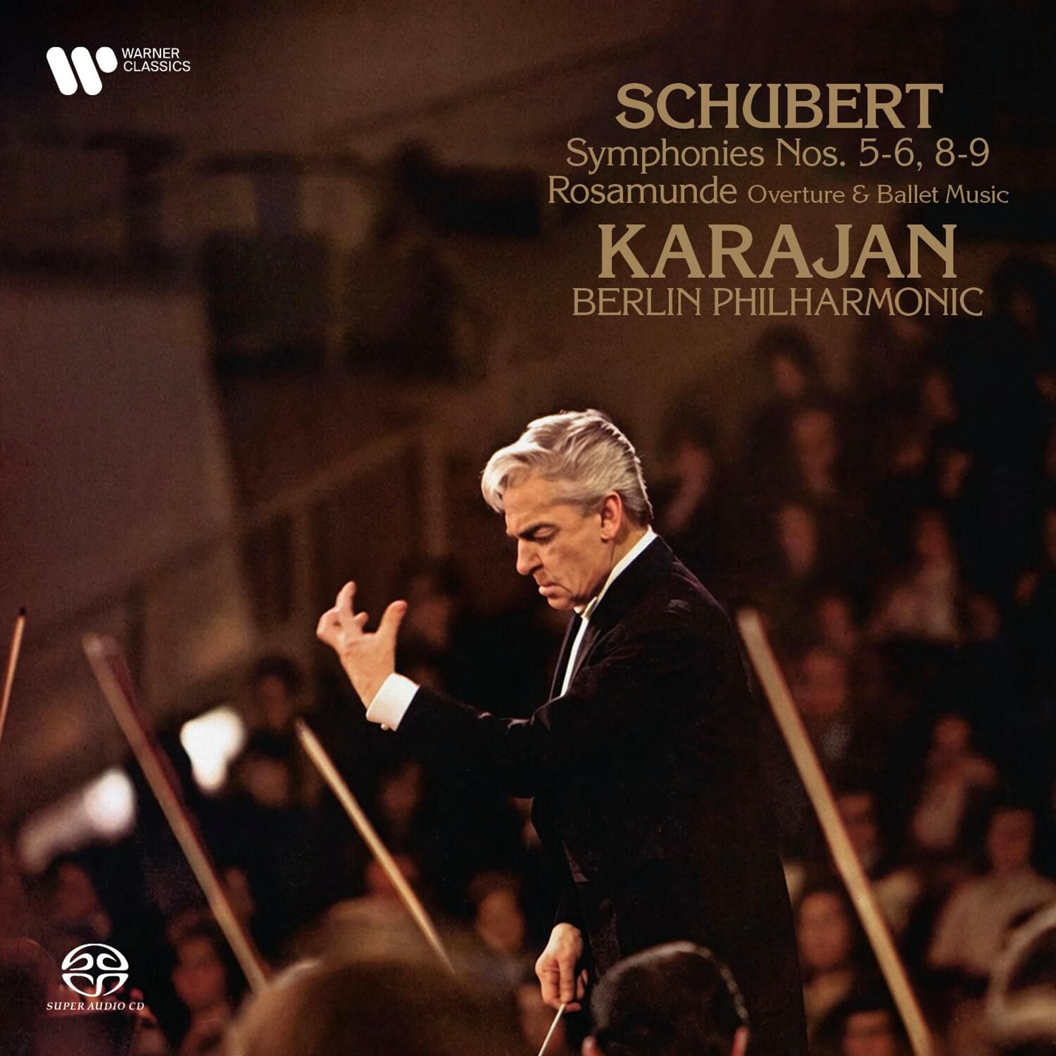 Berliner Philharmoniker, Herbert von Karajan - Schubert: Symphonies 5-6, 8-9… (2SACD)