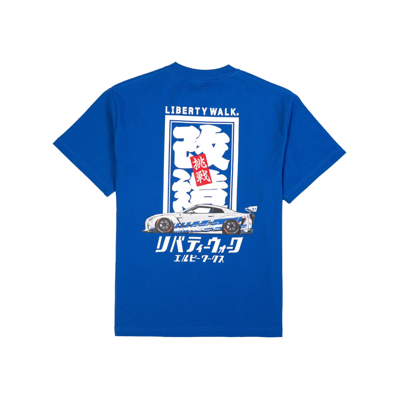 【LIBERTY WALK】0627發售新品KAIZOU RECTANGLE LOGO 35 TEE