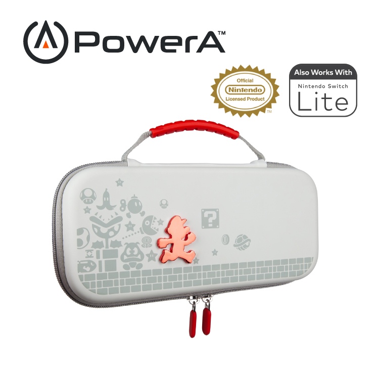 【出清特惠】【PowerA】|任天堂官方授權|收納保護殼(1517036-01)-瑪利歐小紅人