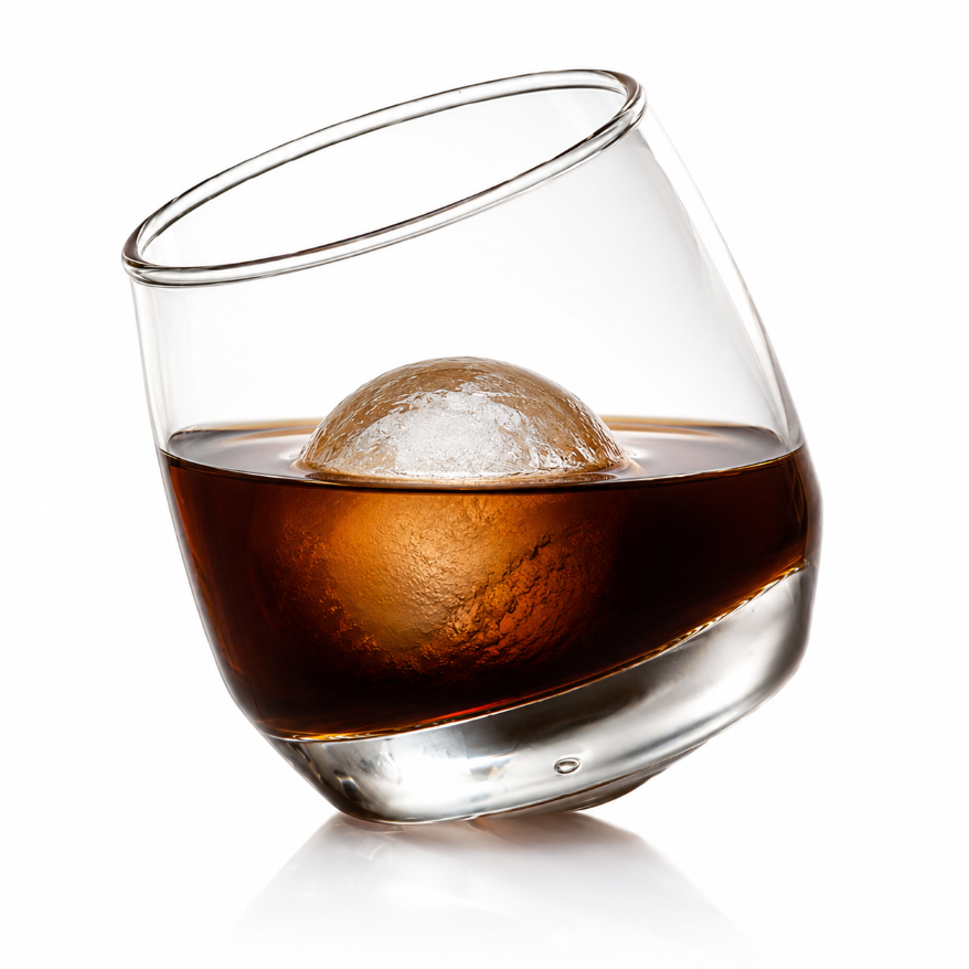 【杯具】威士忌、冰滴咖啡專用不倒翁玻璃杯