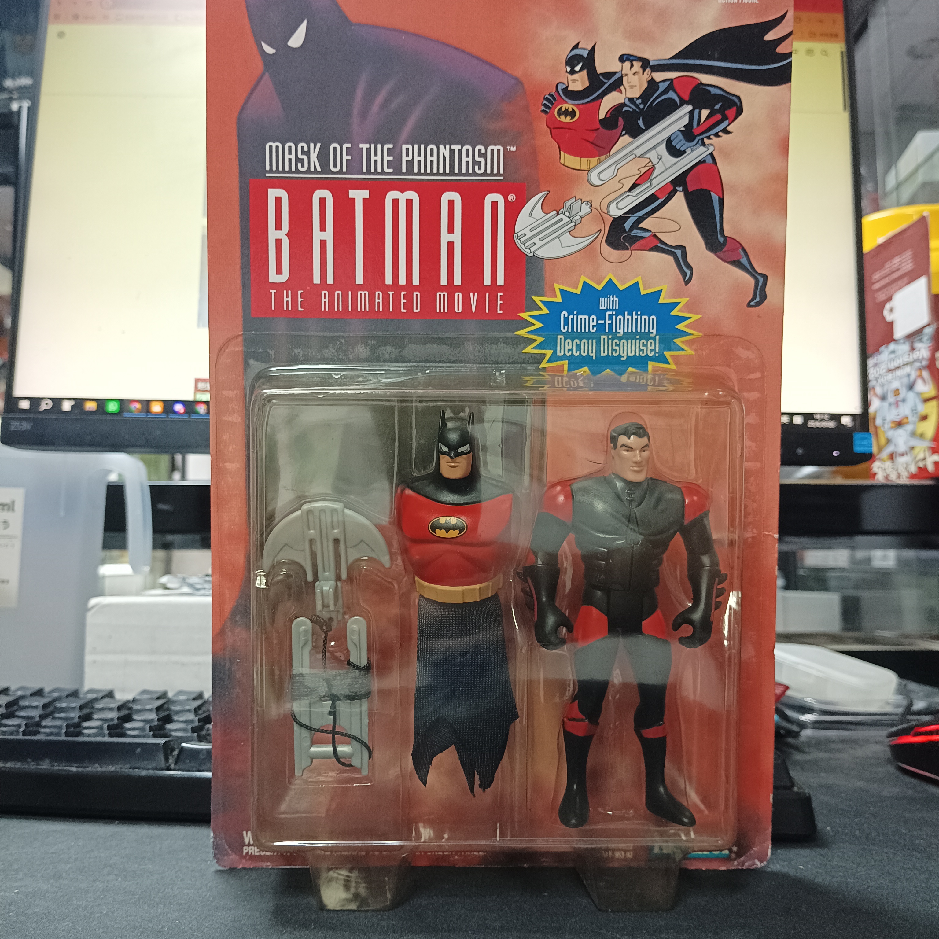 寄賣-Batman The Animated SERIES TURBOJET BATMAN INCOMPLETE! 1993