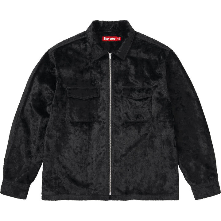 【Supreme】0627 WEEK 18發售 Faux Fur Zip Up Shirt