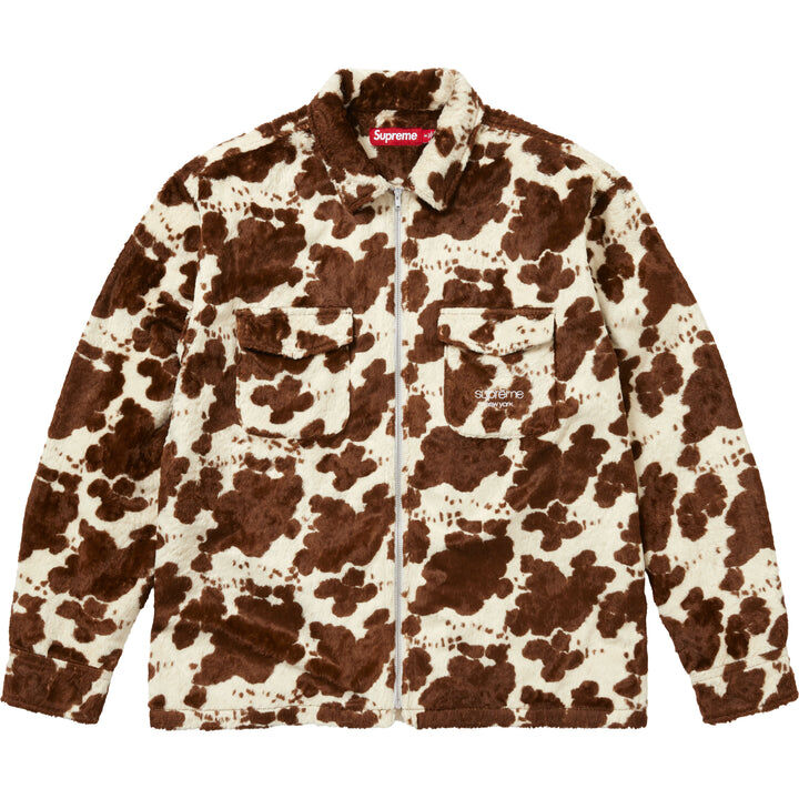 【Supreme】0627 WEEK 18發售 Faux Fur Zip Up Shirt