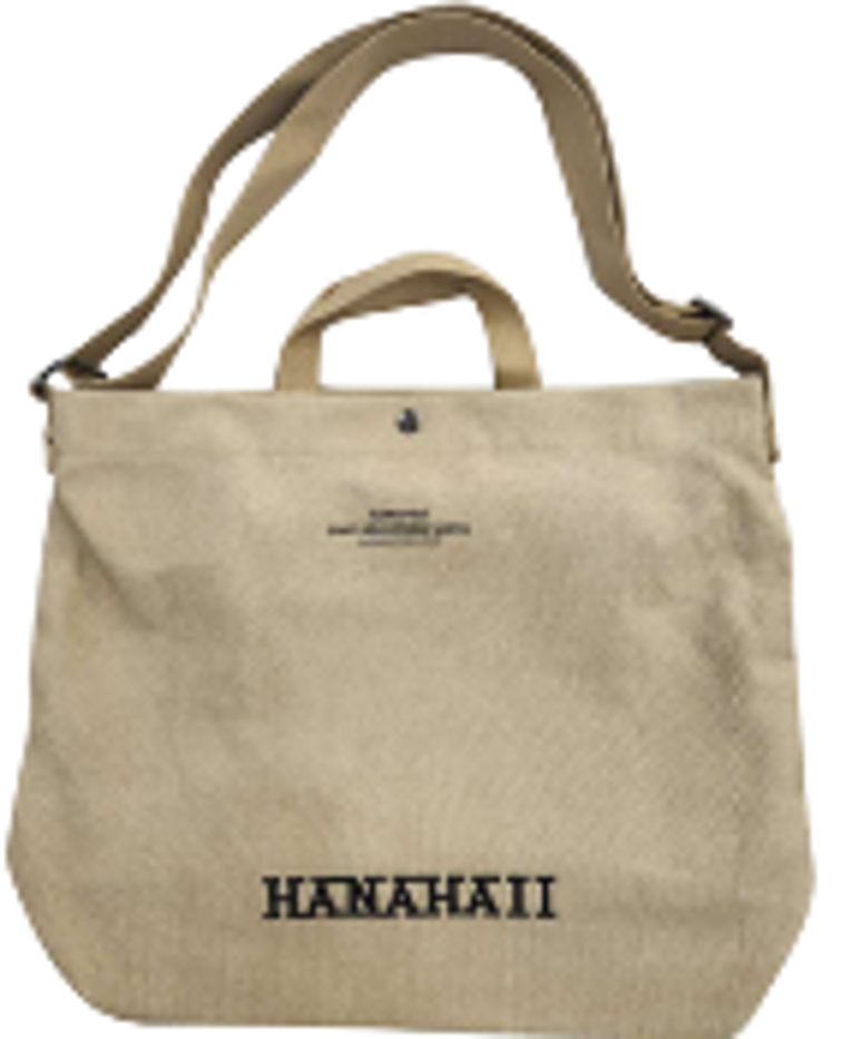 0627HA61-HANAHAII-CLOTH-Hanahaii 2026 新款極簡學院風兩用大容量帆布側背斜跨包（A61）