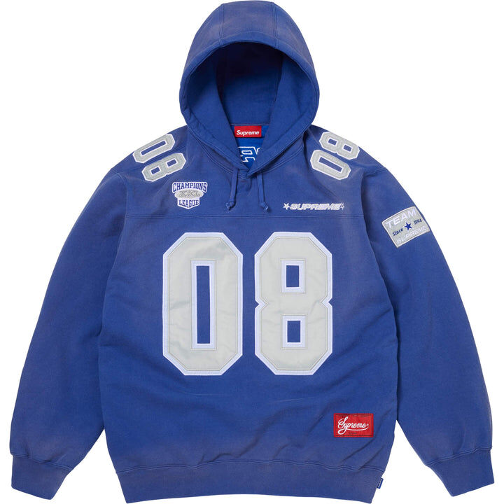 【Supreme】0627 WEEK 18發售Football Jersey Hooded Sweatshirt