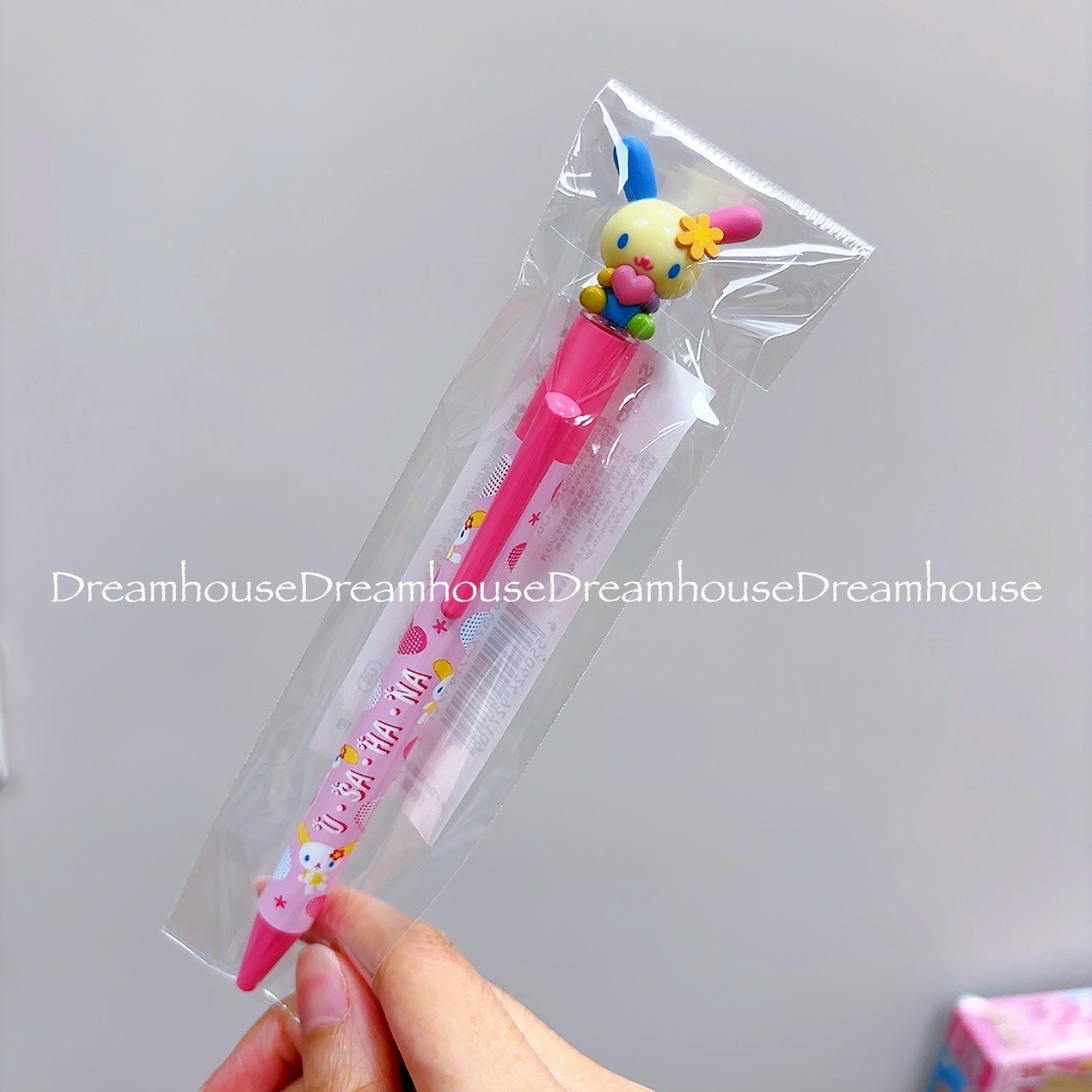日本限定 三麗鷗 花小兔 公仔筆 黑筆 0.5mm