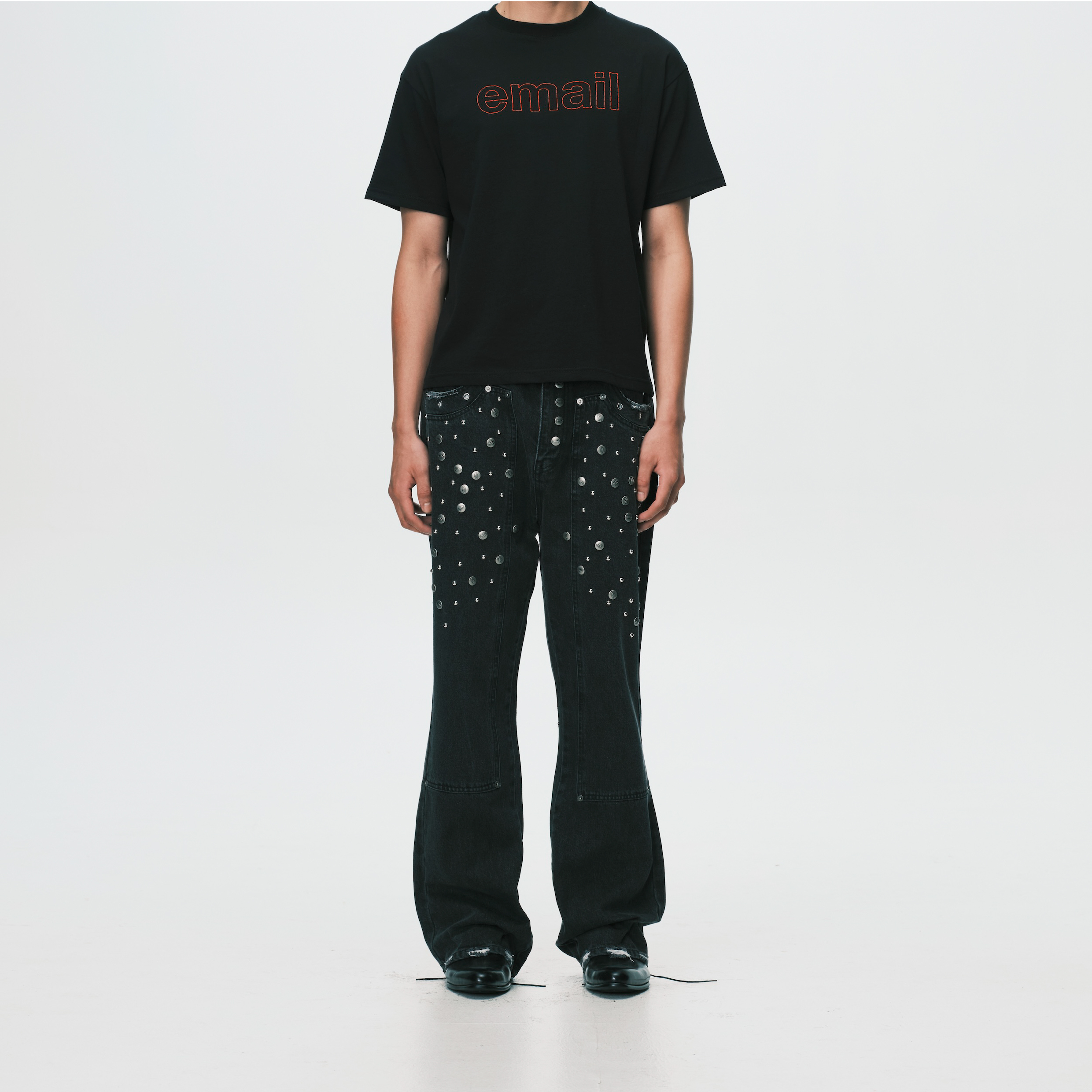 nul1.org x JOBDATASHEET Studded Jeans D35 [nu-P65]