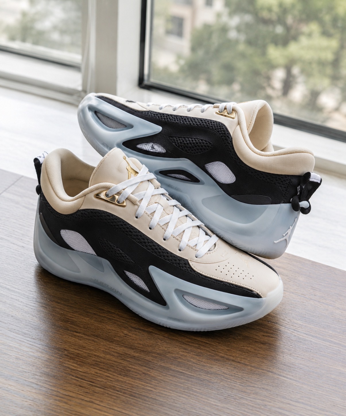 女鞋 NIKE W JORDAN HEIR SERIES 2 PM PF 黑杏 包覆 支撐 緩震 可拆式髮帶 運動 籃球鞋【IR3491-200】