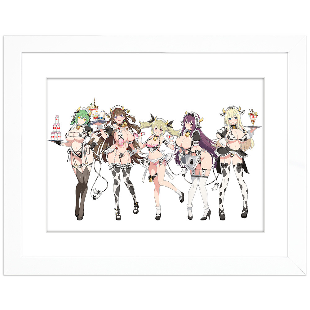 「ACG.GO」「預購」Curtain Tamashii《忍者大師 閃亂神樂 NEW LINK》銀河女僕 高級複製畫 A4