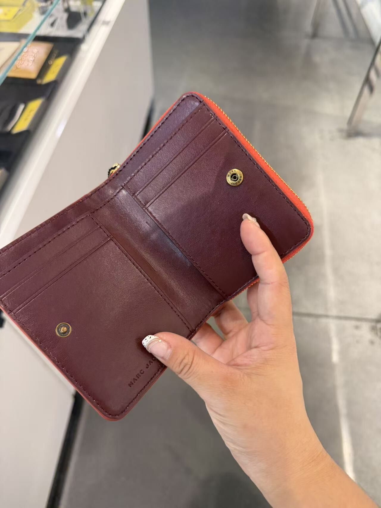 【直播】Marc Jacobs LX062652 短銀包(橙色)