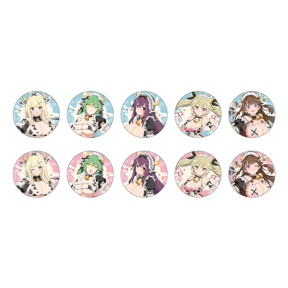 「ACG.GO」「預購」Curtain Tamashii《忍者大師 閃亂神樂 NEW LINK》銀河女僕 收藏襟章 (整盒10入)