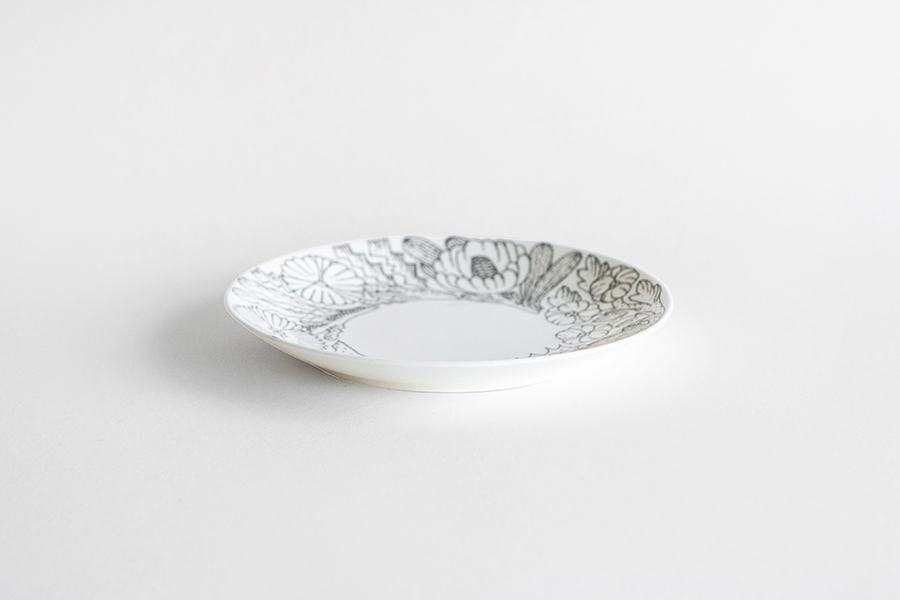 dieci - 鹿兒島睦×GUSTAFSBERG / Juni Plate / 黑白