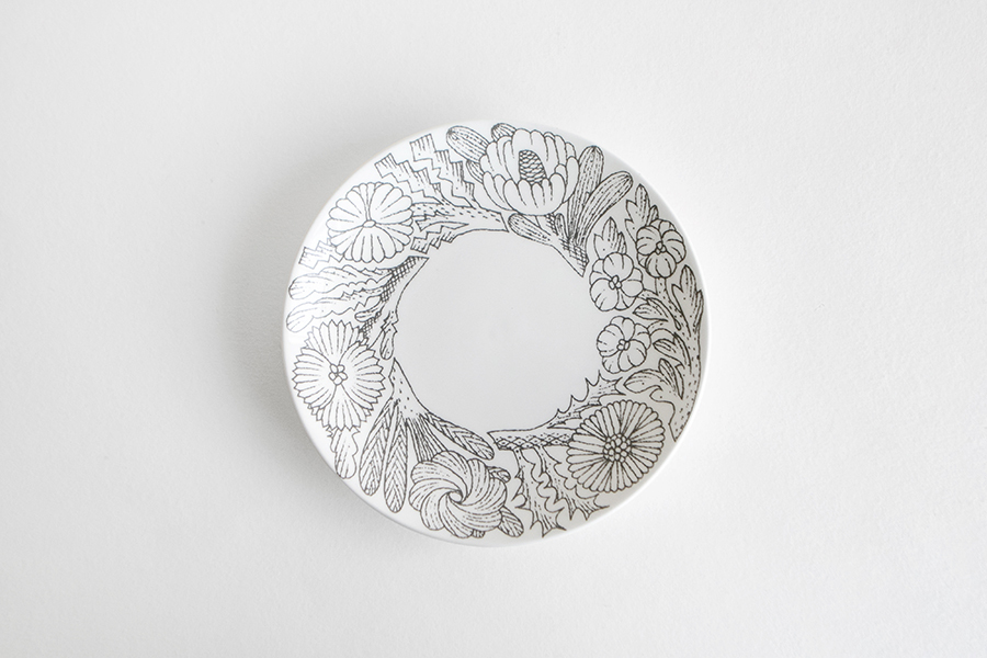 dieci - 鹿兒島睦×GUSTAFSBERG / Juni Plate / 黑白