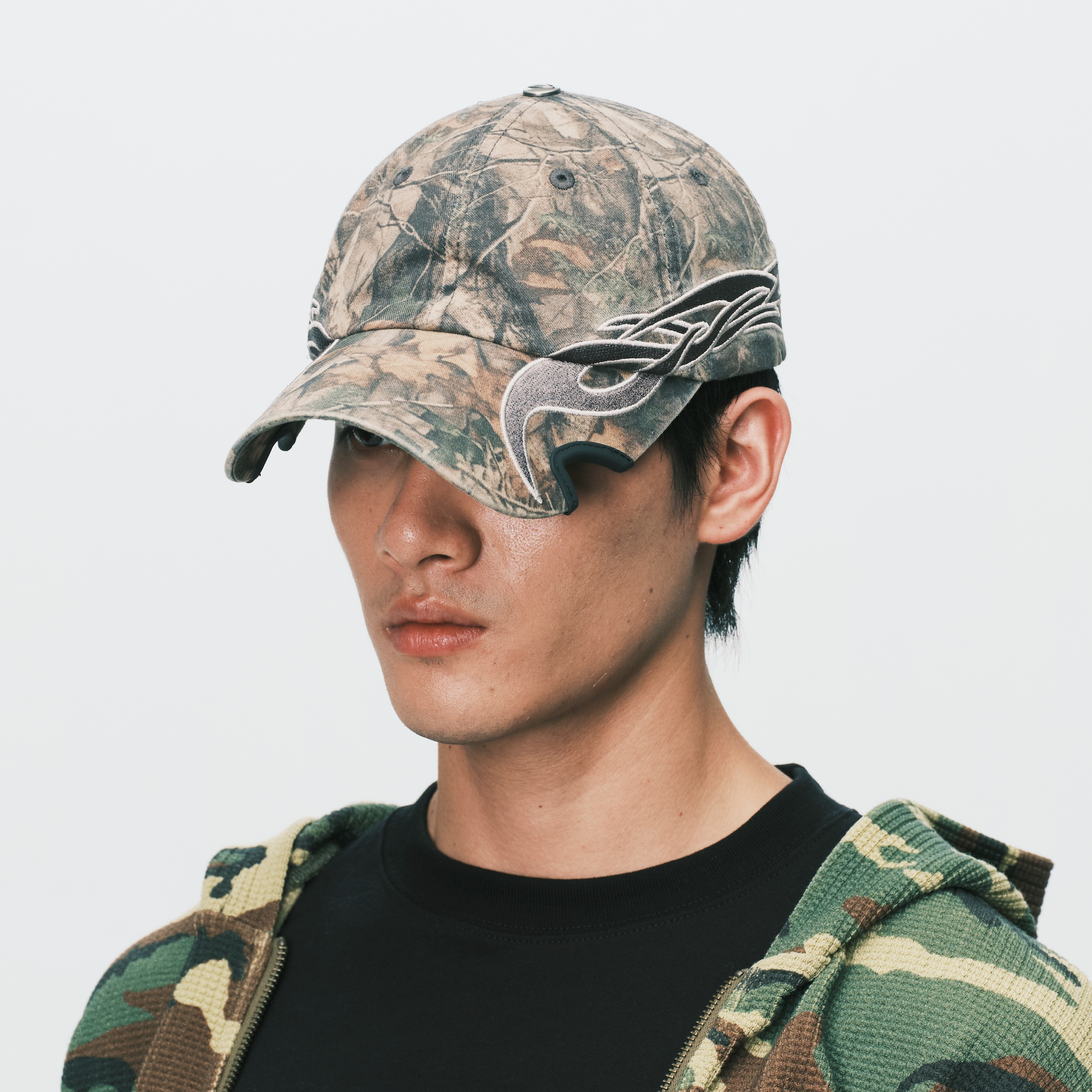 nul1.org x JOBDATASHEET D13 Camo Cap [nu-A21]