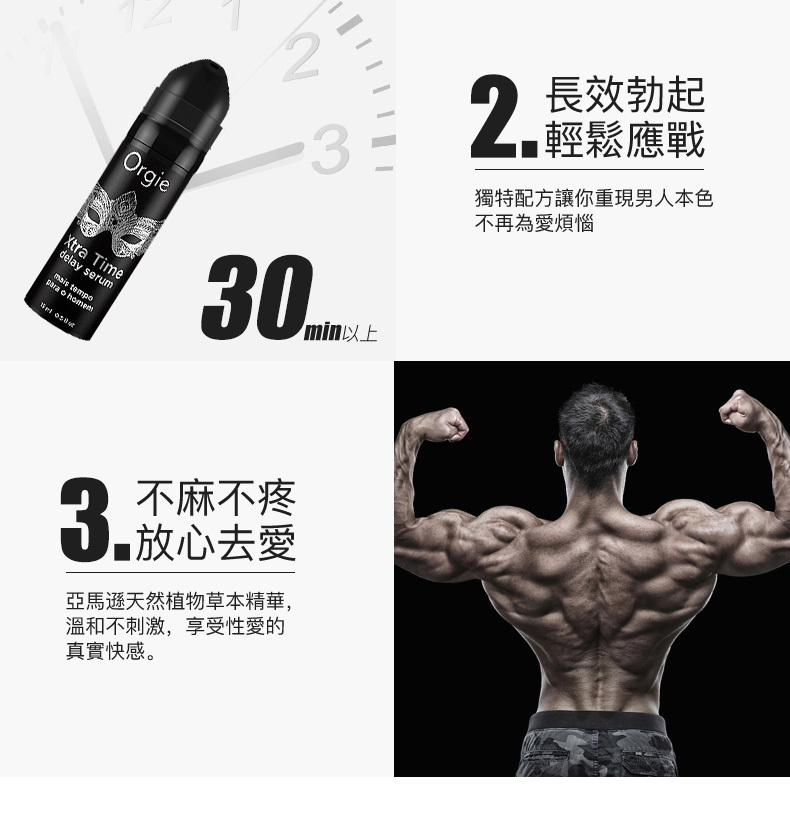 Orgie - Xtra Time Delay Serum 有機輕盈延時精華液 15ml