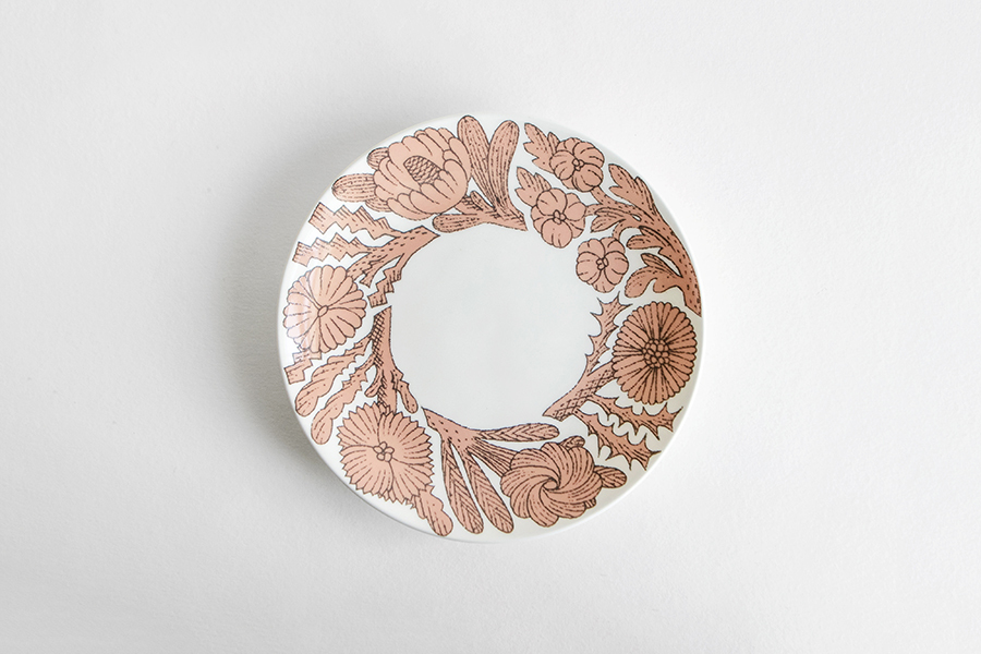 dieci - 鹿兒島睦×GUSTAFSBERG / Juni Plate / 黃褐