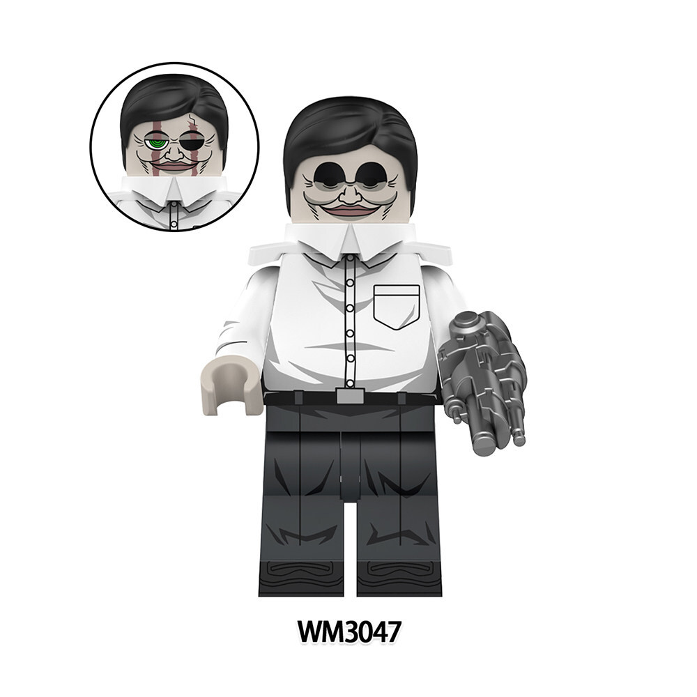 Dan Da Dan Alien Serpo Custom Minifigures Fit Lego WM6223 WM3047