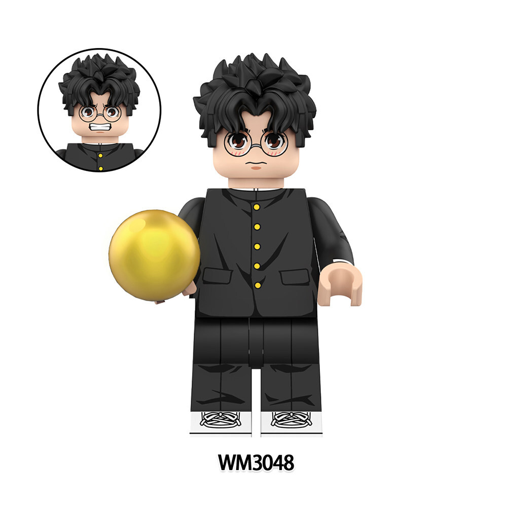 Dan Da Dan Takakura Ken Custom Minifigures Fit Lego WM6223 WM3048