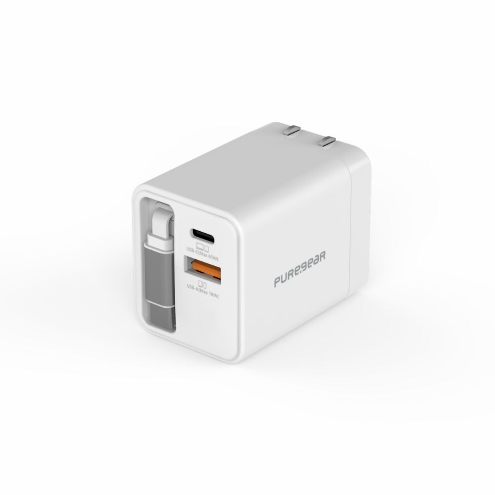 65W 自帶線多口快速充電器